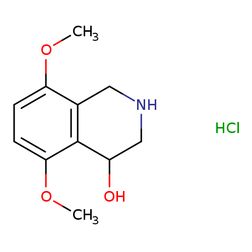 5,8-dimethoxy-1,2,3,4-tetrahydroisoquinolin-4-ol hydrochloride