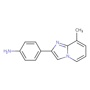 4-(8-Methylimidazo[1,2-a]pyridin-2-yl)aniline