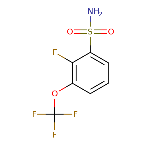 2-fluoro-3-(trifluoromethoxy)benzene-1-sulfonamide