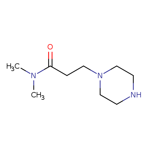 1-Piperazinepropanamide,N,N-dimethyl-