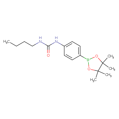 1-Butyl-3-(4-(4,4,5,5-tetramethyl-1,3,2-dioxaborolan-2-yl)phenyl)urea