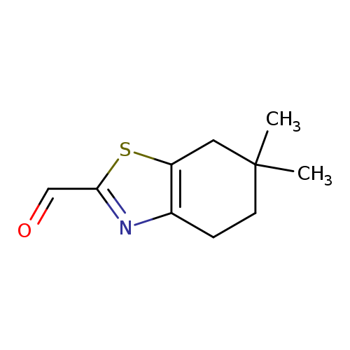6,6-dimethyl-4,5,6,7-tetrahydro-1,3-benzothiazole-2-carbaldehyde