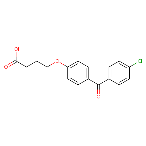 4-[4-(4-chlorobenzoyl)phenoxy]butanoicacid