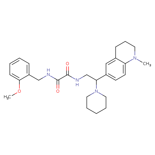 N'-[(2-methoxyphenyl)methyl]-N-[2-(1-methyl-1,2,3,4-tetrahydroquinolin-6-yl)-2-(piperidin-1-yl)ethyl]ethanediamide