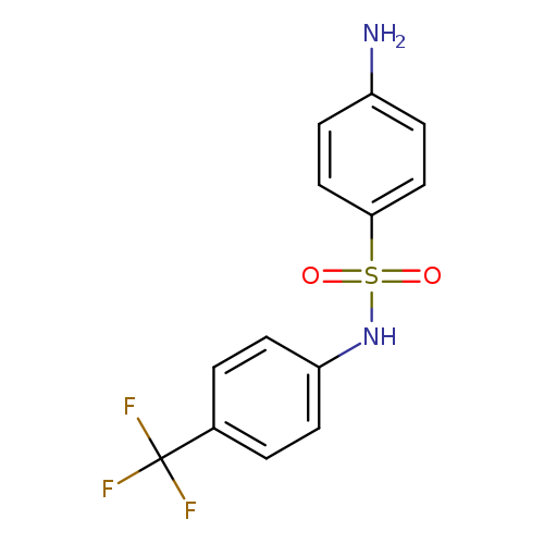4-Amino-n-[4-(trifluoromethyl)phenyl]benzenesulfonamide