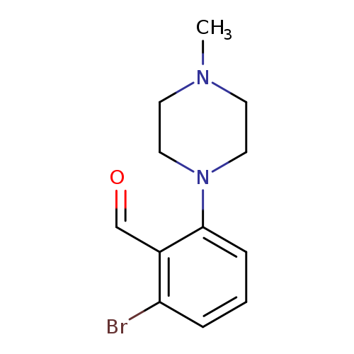 2-Bromo-6-(4-methylpiperazino)benzaldehyde