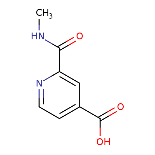 2-(Methylcarbamoyl)isonicotinic acid