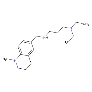 N,N-Diethyl-n'-[(1-methyl-1,2,3,4-tetrahydroquinolin-6-yl)methyl]propane-1,3-diamine