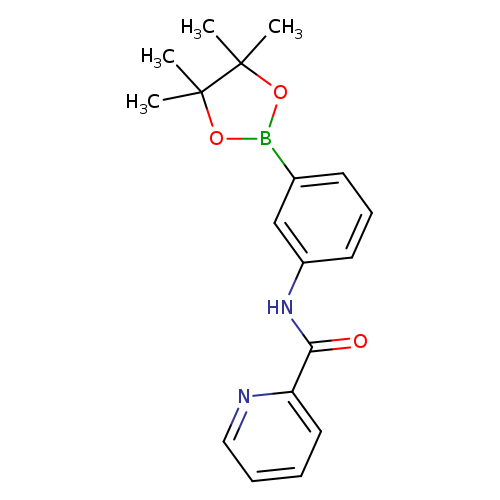 N-[3-(4,4,5,5-tetramethyl-1,3,2-dioxaborolan-2-yl)phenyl]pyridine-2-carboxamide