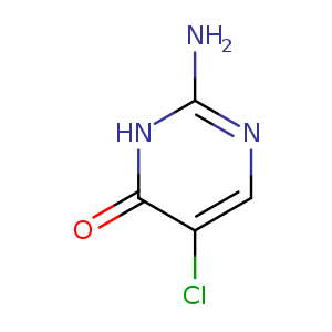 2-amino-5-chloropyrimidin-4-ol