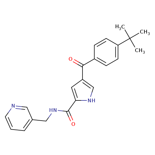 4-(4-tert-butylbenzoyl)-N-[(pyridin-3-yl)methyl]-1H-pyrrole-2-carboxamide