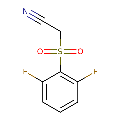 [(2,6-difluorophenyl)sulfonyl]acetonitrile