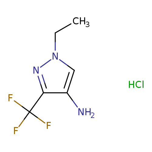 1-Ethyl-3-(trifluoromethyl)-1H-pyrazol-4-amine hydrochloride