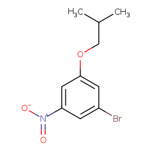 1-bromo-3-(2-methylpropoxy)-5-nitrobenzene