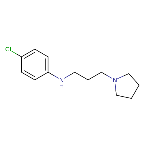 4-chloro-n-[3-(pyrrolidin-1-yl)propyl]aniline