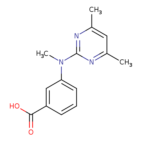 3-[(4,6-Dimethylpyrimidin-2-yl)(methyl)amino]benzoic acid