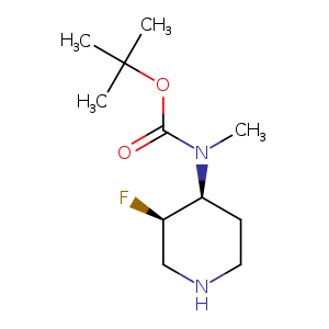 Cis-(3-fluoro-piperidin-4-yl)methyl-carbamic acid tert-butyl ester