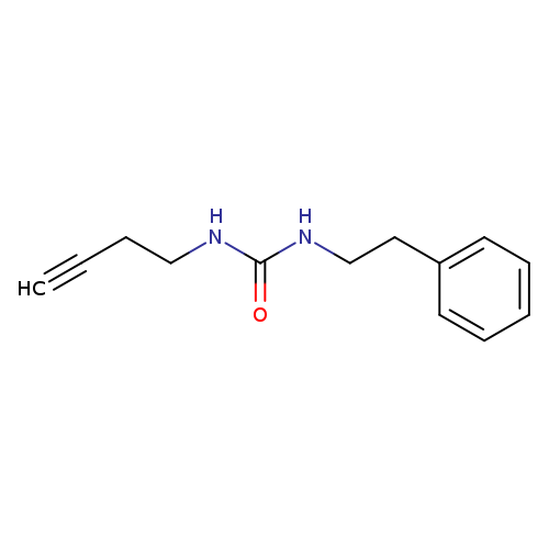3-(but-3-yn-1-yl)-1-(2-phenylethyl)urea