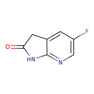 2H-Pyrrolo[2,3-b]pyridin-2-one, 5-fluoro-1,3-dihydro-