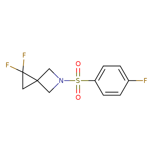 1,1-difluoro-5-(4-fluorobenzenesulfonyl)-5-azaspiro[2.3]hexane