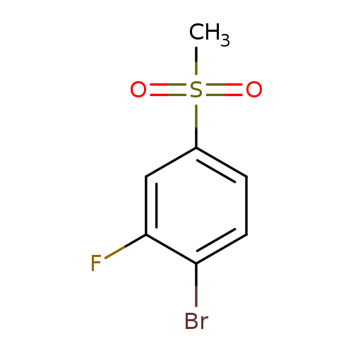1-Bromo-2-fluoro-4-(methylsulfonyl)benzene
