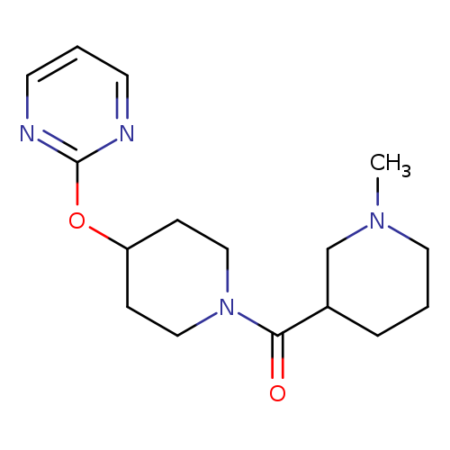 2-{[1-(1-methylpiperidine-3-carbonyl)piperidin-4-yl]oxy}pyrimidine