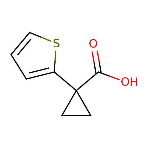 Cyclopropanecarboxylic acid, 1-(2-thienyl)-