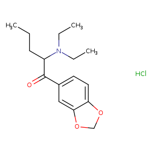 1-(1,3-benzodioxol-5-yl)-2-(diethylamino)-1-pentanone,monohydrochloride