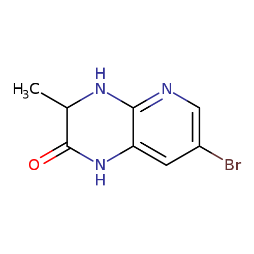 7-bromo-3-methyl-1H,2H,3H,4H-pyrido[2,3-b]pyrazin-2-one