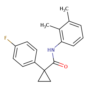 N-(2,3-dimethylphenyl)-1-(4-fluorophenyl)cyclopropane-1-carboxamide
