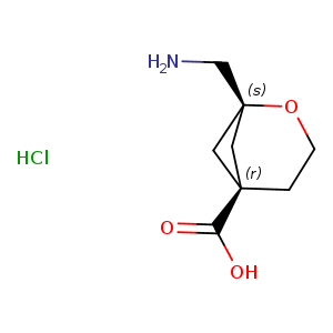 1-(aminomethyl)-2-oxabicyclo[3.1.1]heptane-5-carboxylic acid hydrochloride