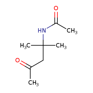N-(1,1-dimethyl-3-oxobutyl)acetamide