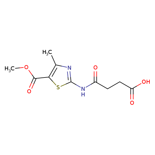 4-([5-(Methoxycarbonyl)-4-methyl-1,3-thiazol-2-yl]amino)-4-oxobutanoic acid