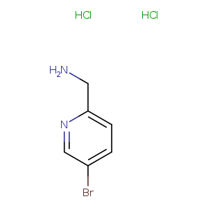 2-Pyridinemethanamine, 5-bromo-, hydrochloride (1:2)