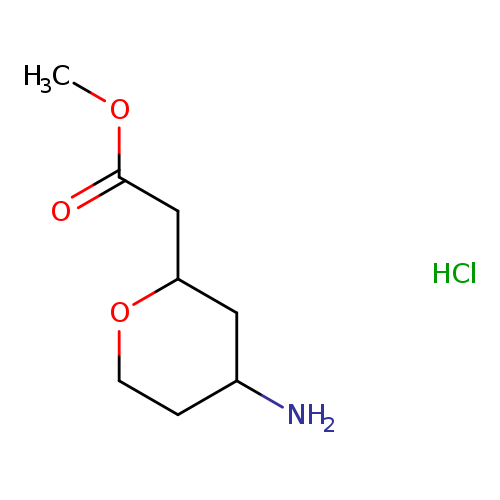 methyl2-(4-aminooxan-2-yl)acetatehydrochloride