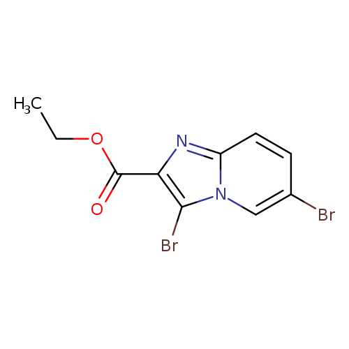 ethyl 3,6-dibromoimidazo[1,2-a]pyridine-2-carboxylate