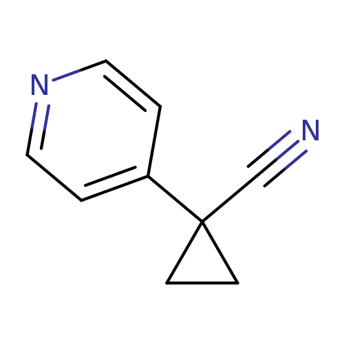 Cyclopropanecarbonitrile, 1-(4-pyridinyl)-