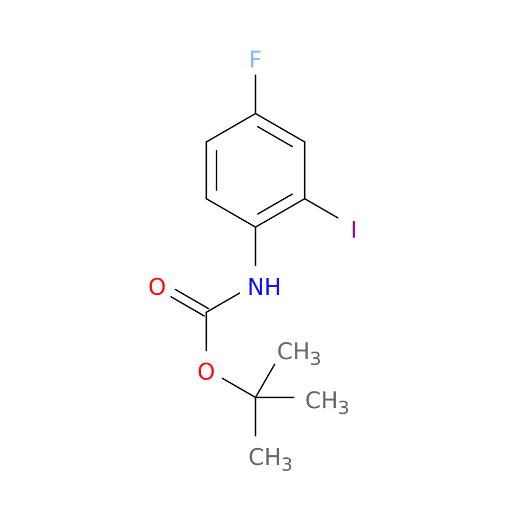 N-Boc 2-Iodo-4-fluoroaniline