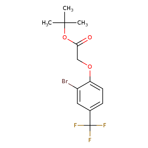 tert-Butyl (2-bromo-4-trifluoromethylphenoxy)acetate