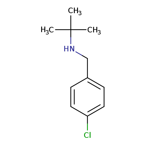 N-(4-CHLOROPHENYLMETHYL)TERT-BUTYLAMINE