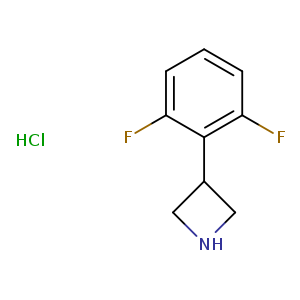 3-(2,6-difluorophenyl)azetidine;hydrochloride