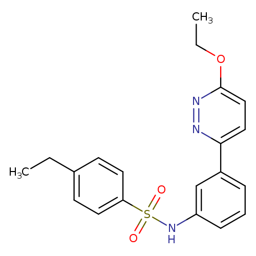 N-[3-(6-ethoxypyridazin-3-yl)phenyl]-4-ethylbenzene-1-sulfonamide