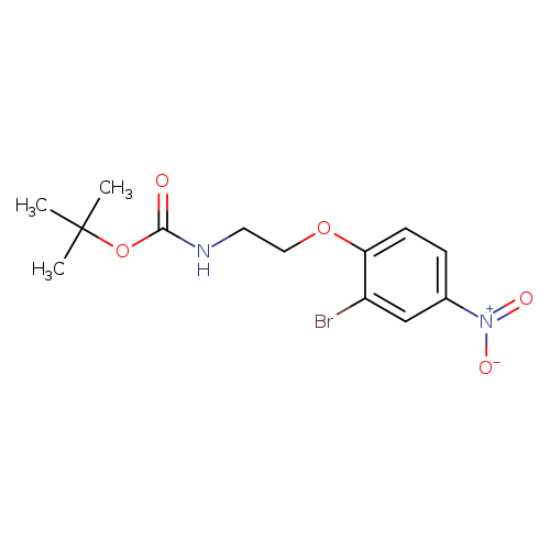 [2-(2-Bromo-4-nitro-phenoxy)-ethyl]-carbamic acid tert-butyl ester