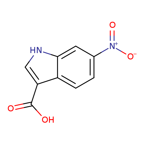 1H-Indole-3-carboxylic acid, 6-nitro-