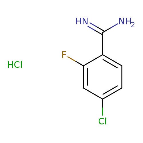 4-Chloro-2-fluoro-benzamidine HCl