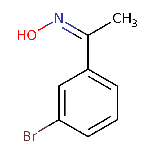 (1Z)-1-(3-Bromophenyl)ethanone oxime
