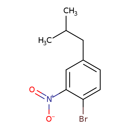 1-Bromo-4-isobutyl-2-nitrobenzene