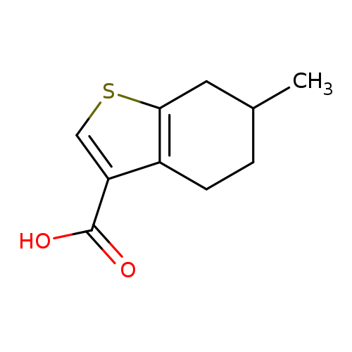 6-Methyl-4,5,6,7-tetrahydrobenzo[b]thiophene-3-carboxylic acid