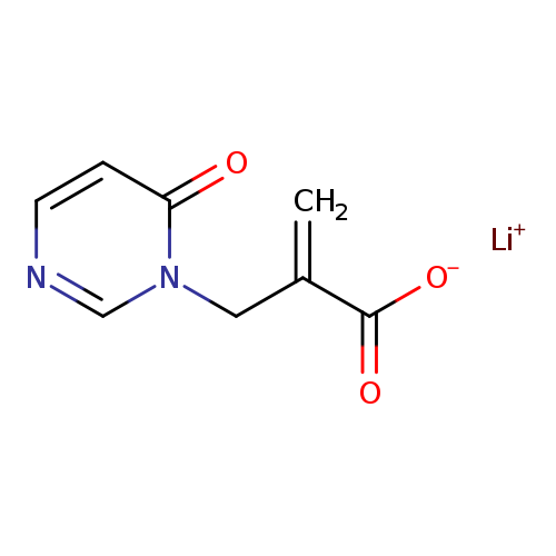 lithium(1+) ion 2-[(6-oxo-1,6-dihydropyrimidin-1-yl)methyl]prop-2-enoate