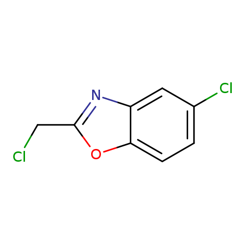 5-chloro-2-(chloromethyl)-1,3-benzoxazole